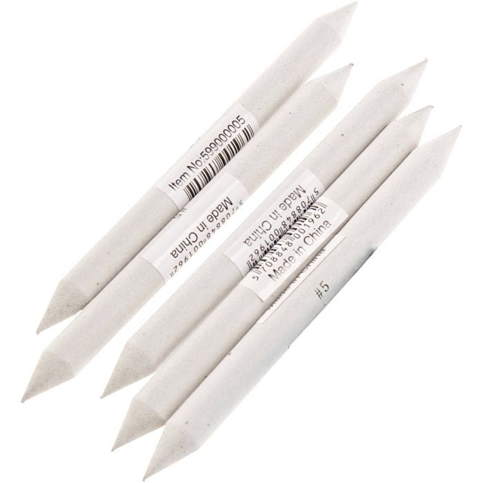 Tegnestubbe, L: 14 cm, tykkelse 11 mm, 10 stk./ 1 pk.