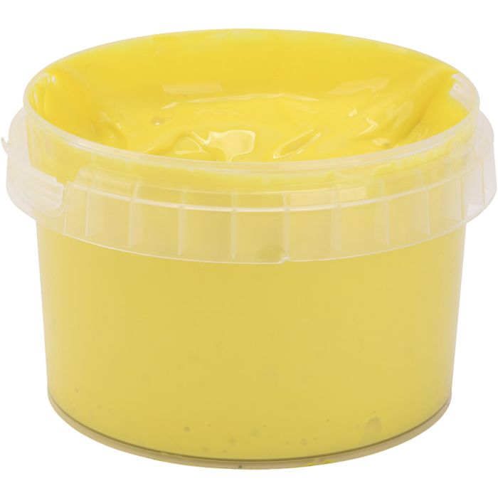 PRIMO Fingermaling, gul, 250 ml/ 1 fl.