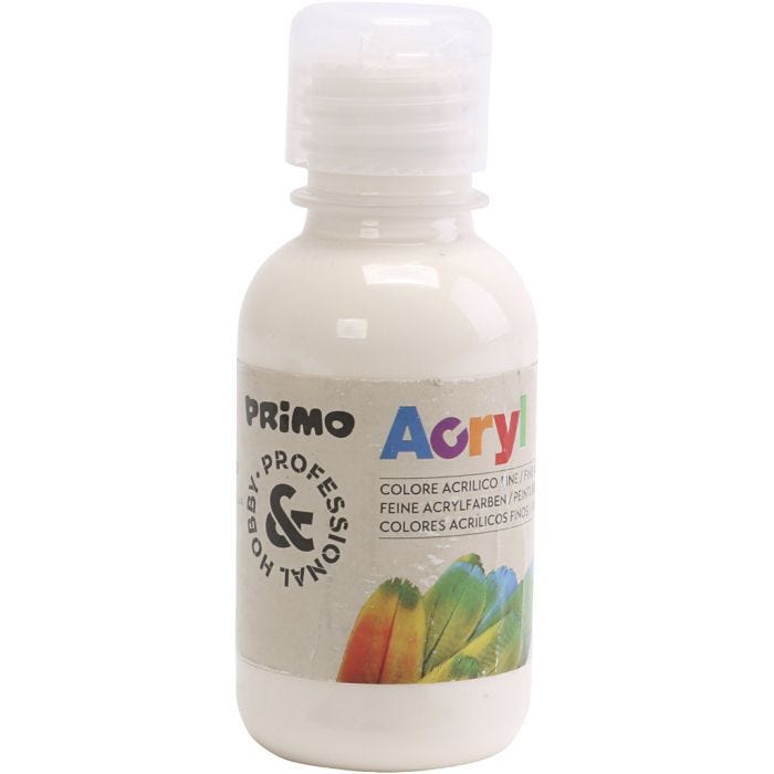 Hobbymaling mat, beige, 125 ml/ 1 fl.