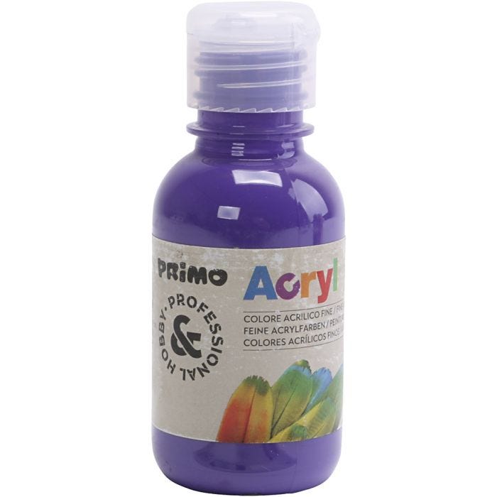 Hobbymaling mat, lilla, 125 ml/ 1 fl.