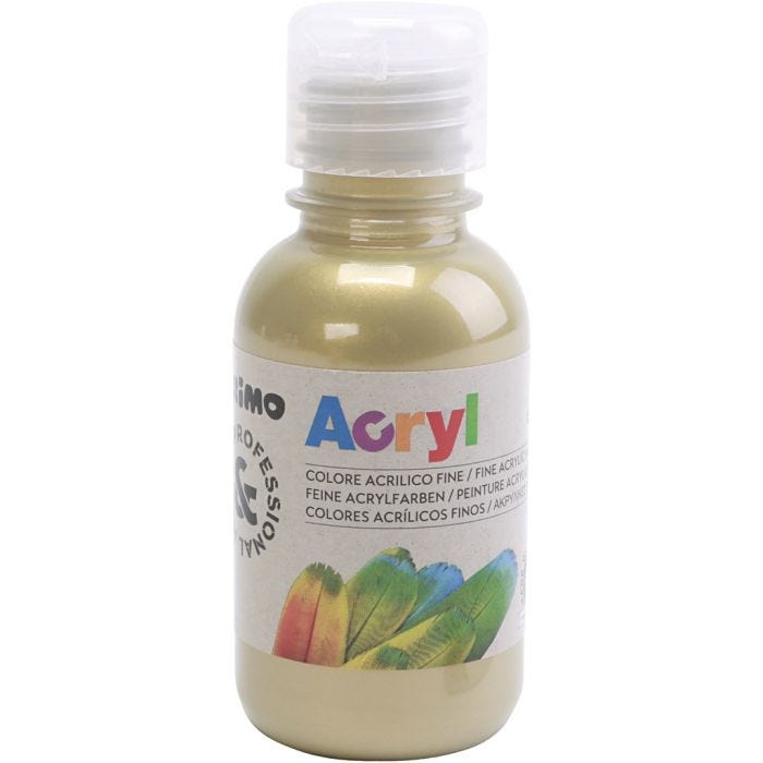 Hobbymaling mat, bronze, 125 ml/ 1 fl.