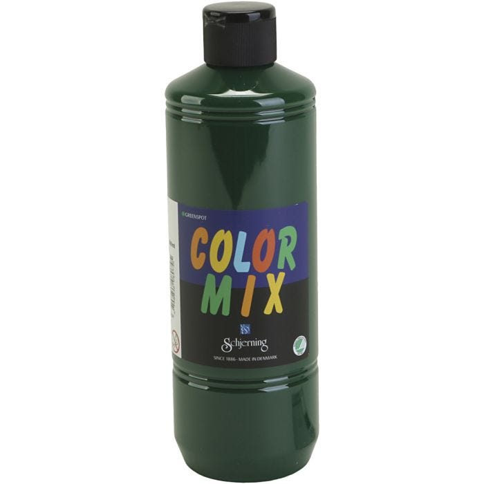 Skole Lasurmaling, grøn, 500 ml/ 1 fl.