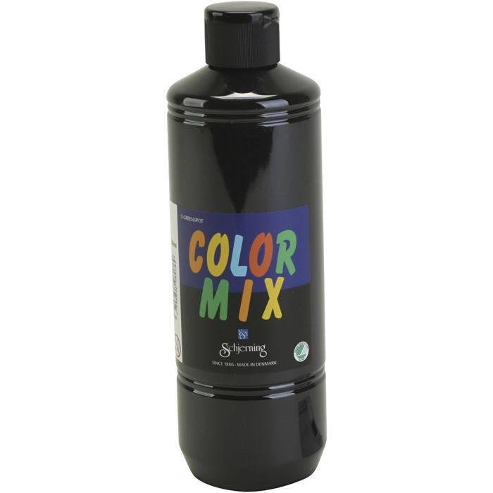 Skole Lasurmaling, sort, 500 ml/ 1 fl.