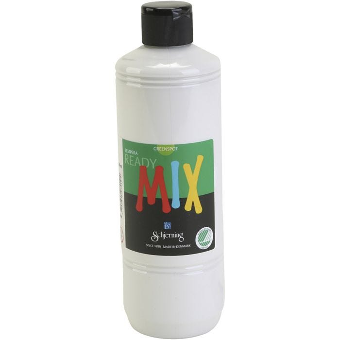Greenspot Ready Mix, mat, hvid, 500 ml/ 1 fl.
