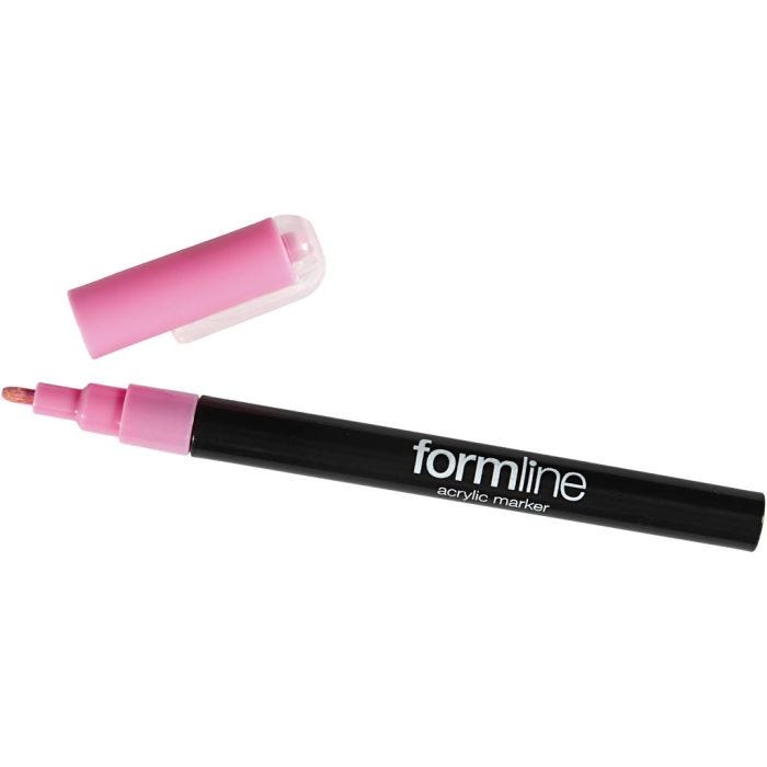 formline Akrylmarker, 0,9-1,3 mm, pink, 1 stk.