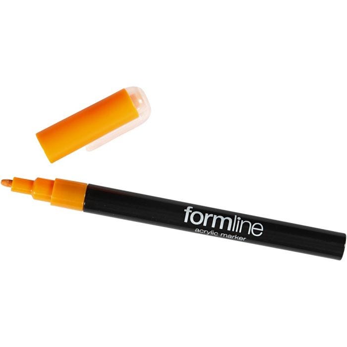 formline Akrylmarker, 0,9-1,3 mm, orange, 1 stk.