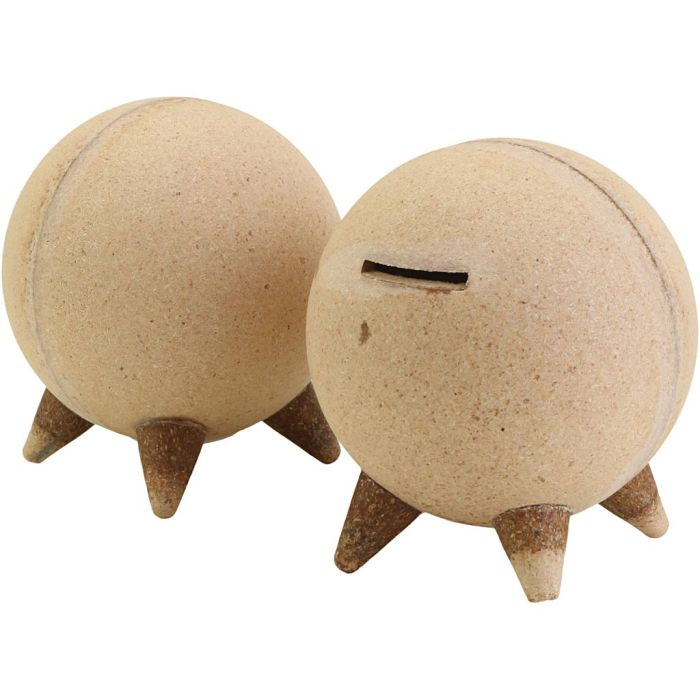 Sparekugle i træ, diam. 11 cm, 10 stk./ 1 pk.