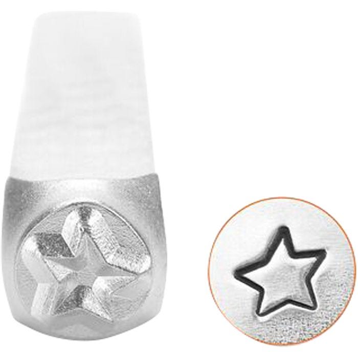 Prægestempel, Stjerne, 65 mm, 3 mm, 1 stk.