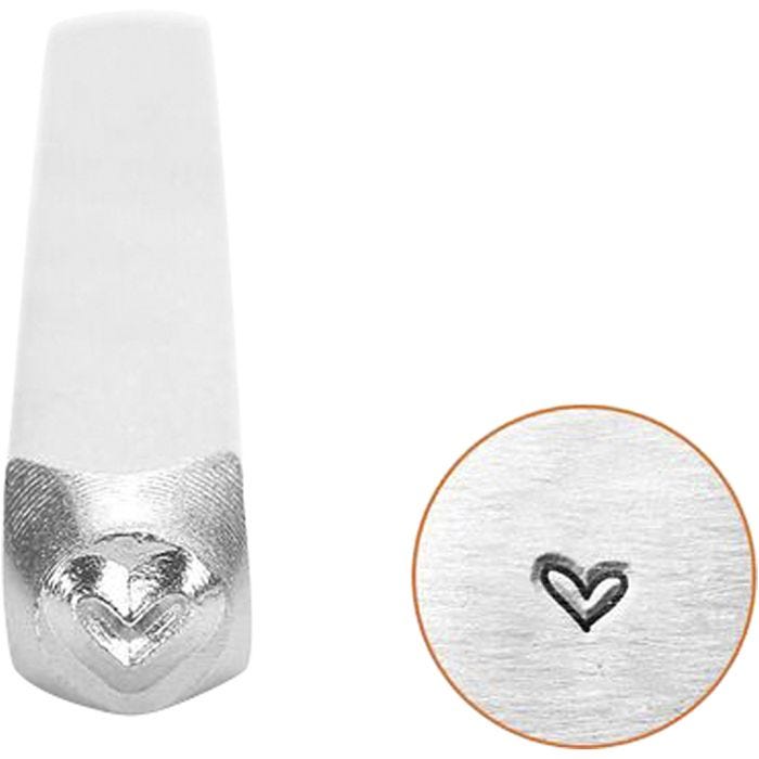 Prægestempel, Hjerte, 65 mm, 3 mm, 1 stk.