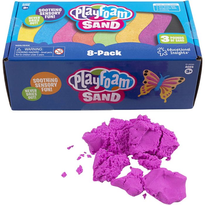 Sand clay, 8x170 g/ 1 pk.