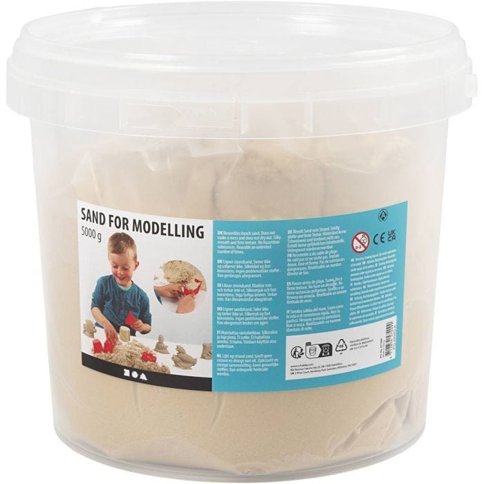 Modellersand, 5 kg/ 1 pk.