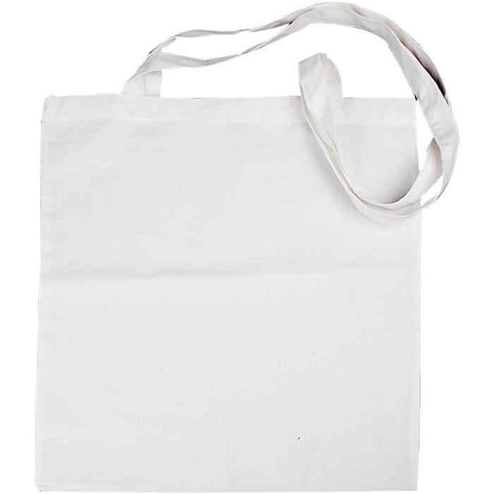 Mulepose, str. 38x42 cm, 130 g, hvid, 20 stk./ 1 pk.