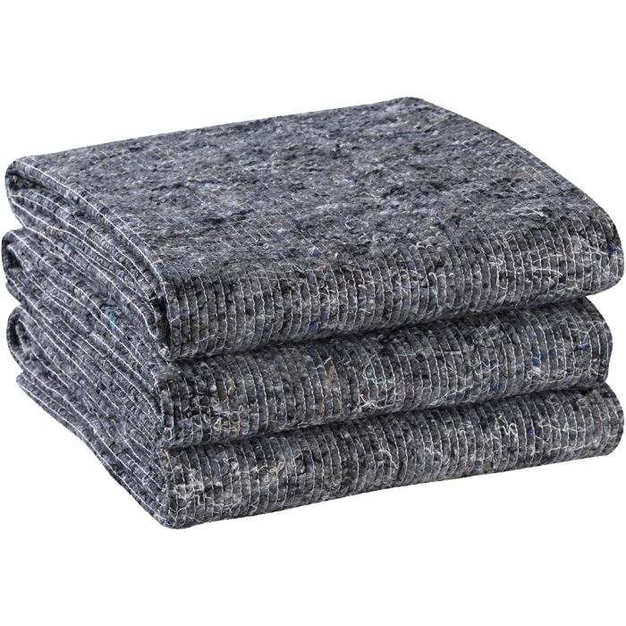 Tæppe Flytte/Hunde, str. 100x150 cm, grå, 1 stk.