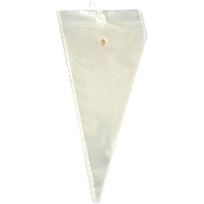 Kræmmerhusposer, H: 30 cm, B: 15 cm, 100 stk./ 1 pk.
