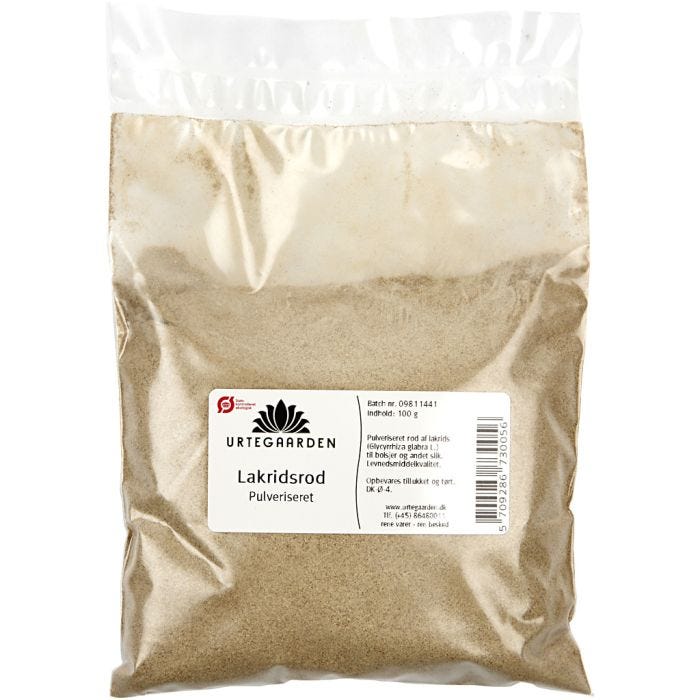 Pulveriseret lakridsrod, 100 g/ 1 pk.