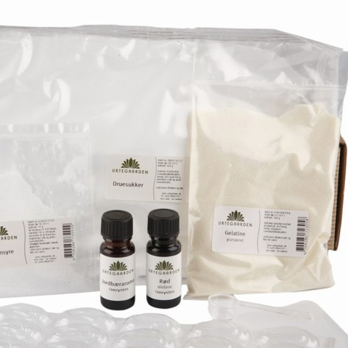 Jordbærvingummi vejledning