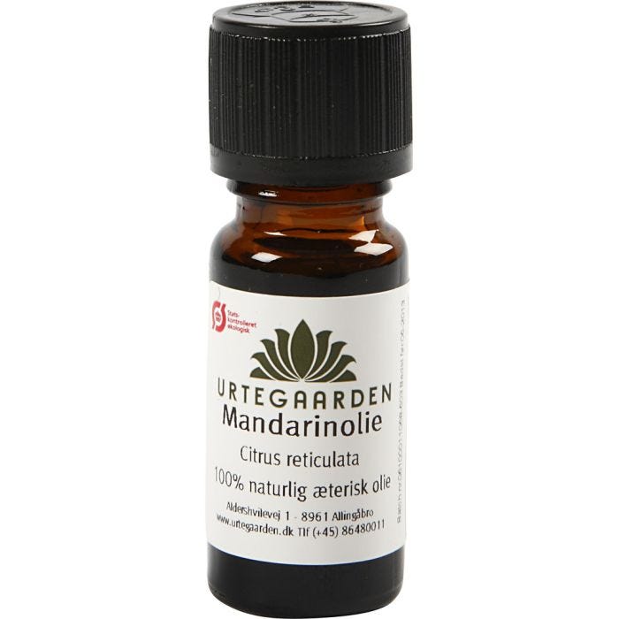 Mandarinolie, ØKO, 10 ml/ 1 fl.