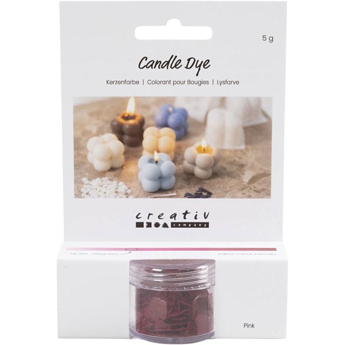 Lysfarve, pink, 5 g/ 1 pk.