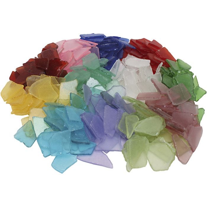 Glasmosaik, 3 kg/ 1 pk.