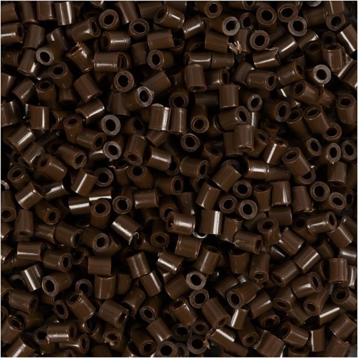 Hama MINI rørperler, str. 2,5x2,5 mm, mini, brun, 2000 stk./ 1 pk.