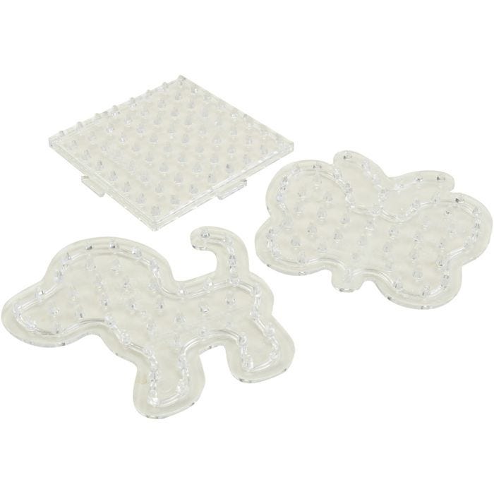 Perleplade, str. 9 cm, JUMBO, 9 stk./ 1 pk.