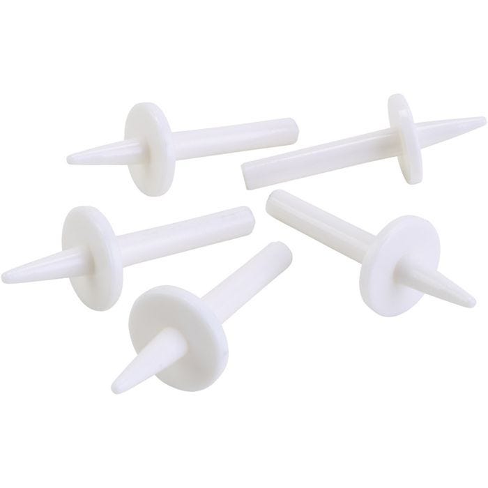 Snurretop-baser, H: 4, diam. 1,5 cm, 100 stk./ 1 pk.