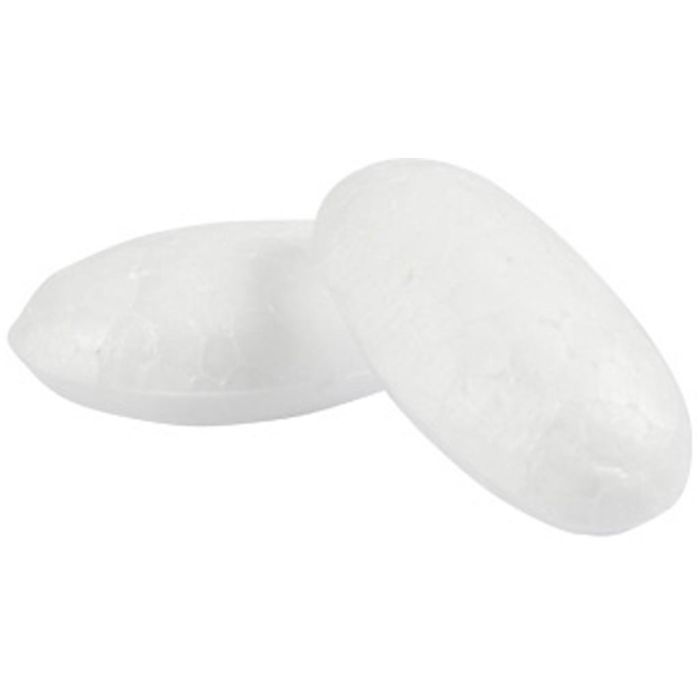 Styropor UFO, oval, str. 33x60 mm, 100 stk./ 1 pk.