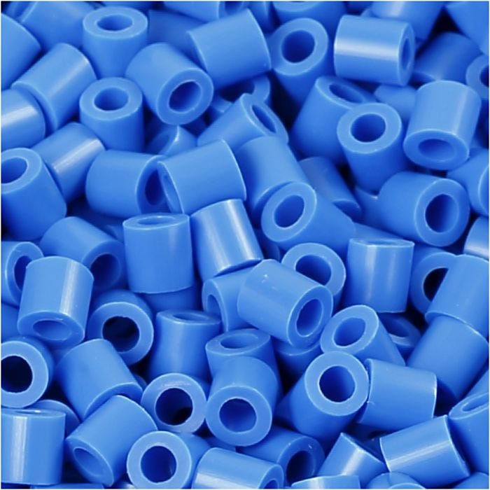 PhotoPearls, str. 5x5 mm, hulstr. 2,5 mm, medium, blå (17), 1100 stk./ 1 pk.