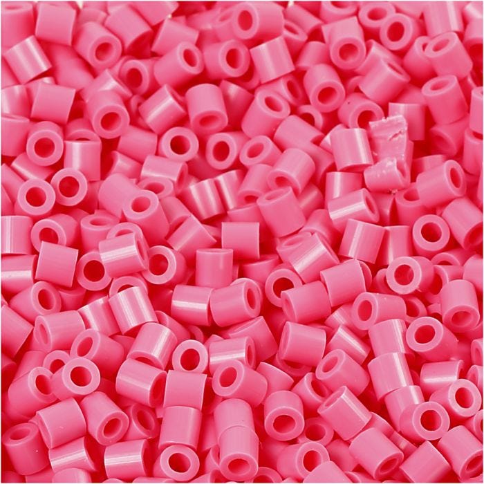 PhotoPearls, str. 5x5 mm, hulstr. 2,5 mm, medium, gl. rosa (25), 6000 stk./ 1 pk.