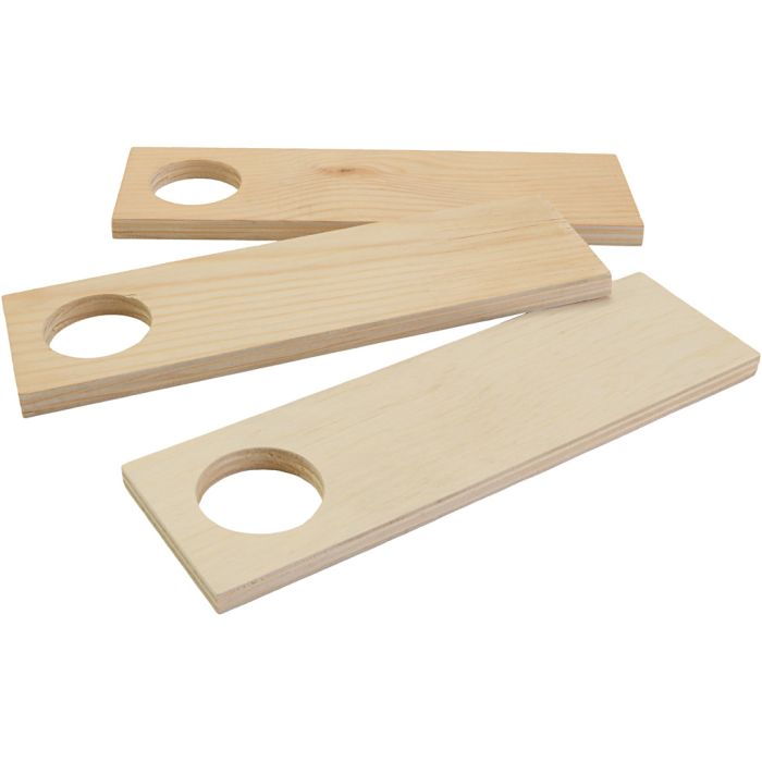 Æggebægre flade, str. 5x17 cm, 12 stk./ 1 pk.