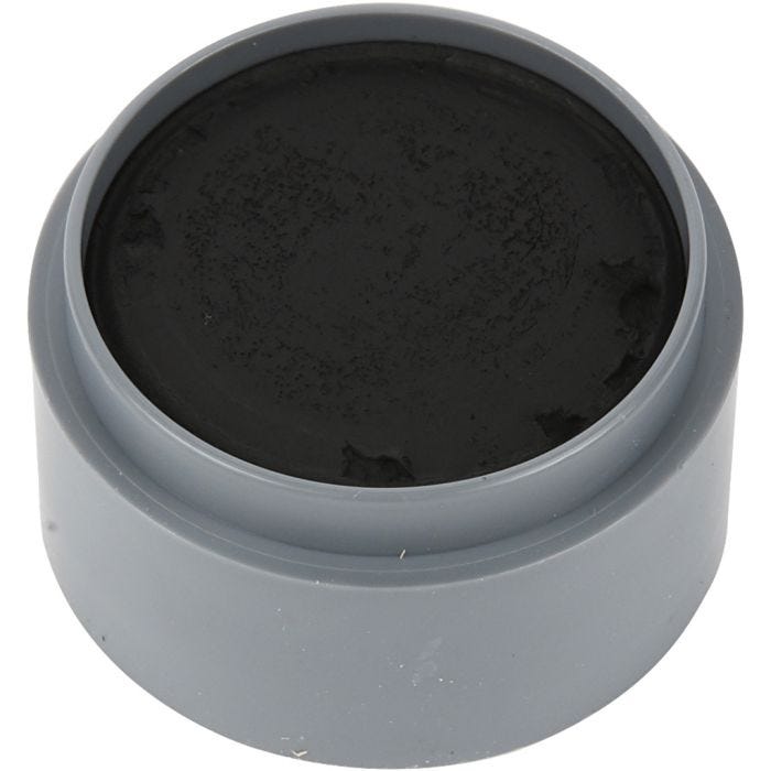 Grimas Ansigtsmaling, sort, 15 ml/ 1 ds.
