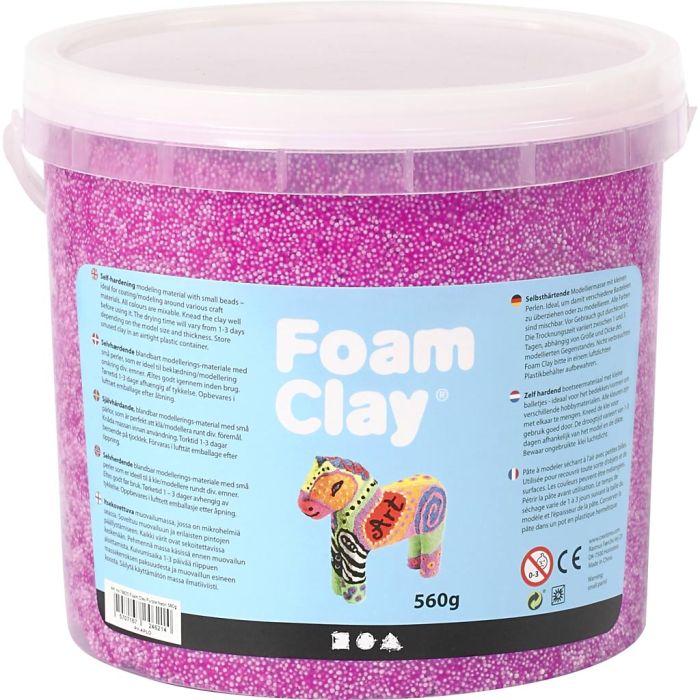 Foam Clay®, lys lilla, 560 g/ 1 spand