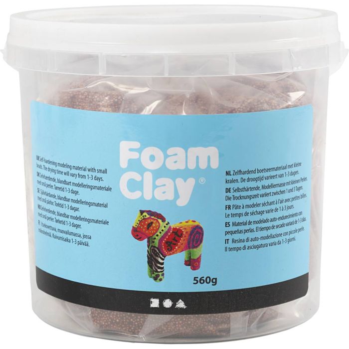 Foam Clay®, brun, 560 g/ 1 spand