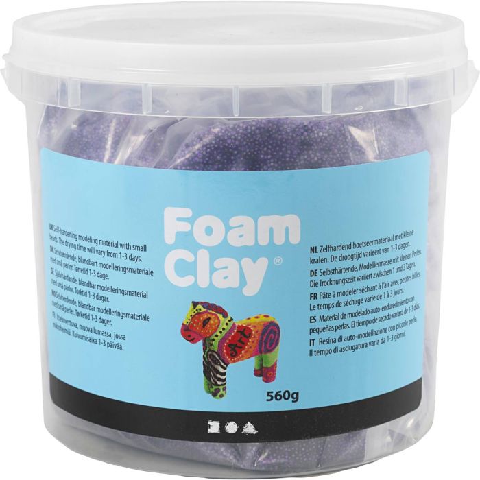 Foam Clay®, lilla, 560 g/ 1 spand
