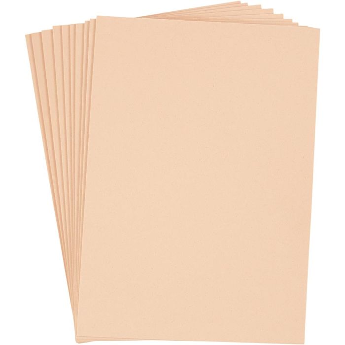 Mosgummi, A4, ark 210x297 mm, tykkelse 2 mm, creme, 10 ark/ 1 pk.