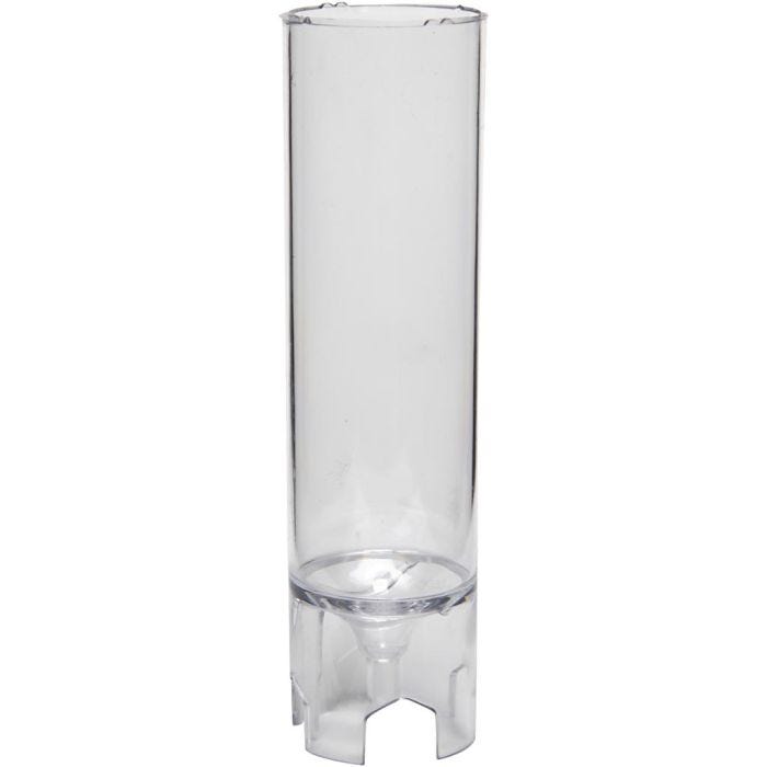 Lysstøbeform, cylinder, 123x40 mm, 1 stk.