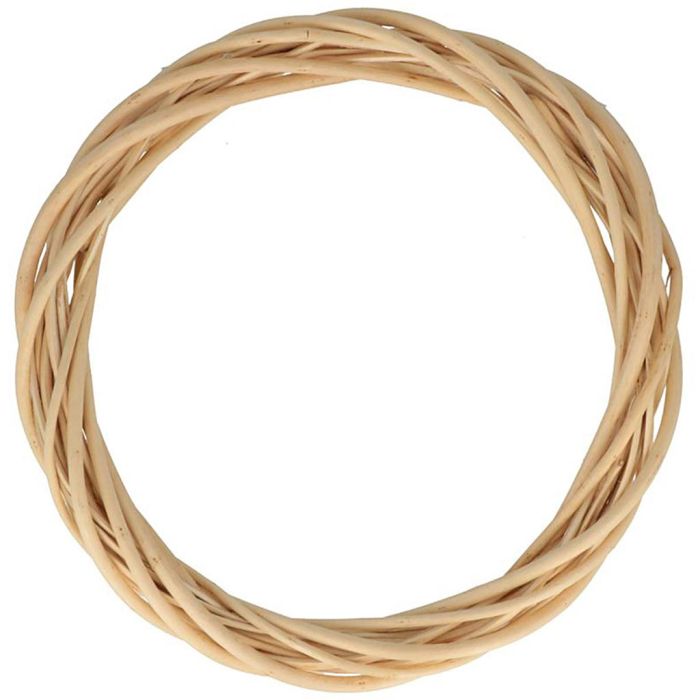 Dekorativ Flettet Krans, str. 30 cm, 1 stk.