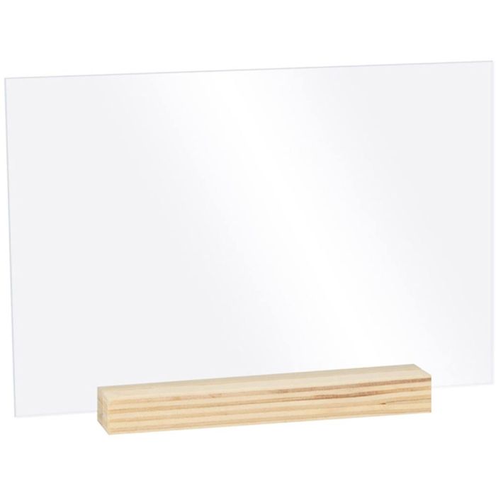 Dekorativ Plexiglaspladesæt, str. 15x10 cm, 5 stk./ 1 pk.