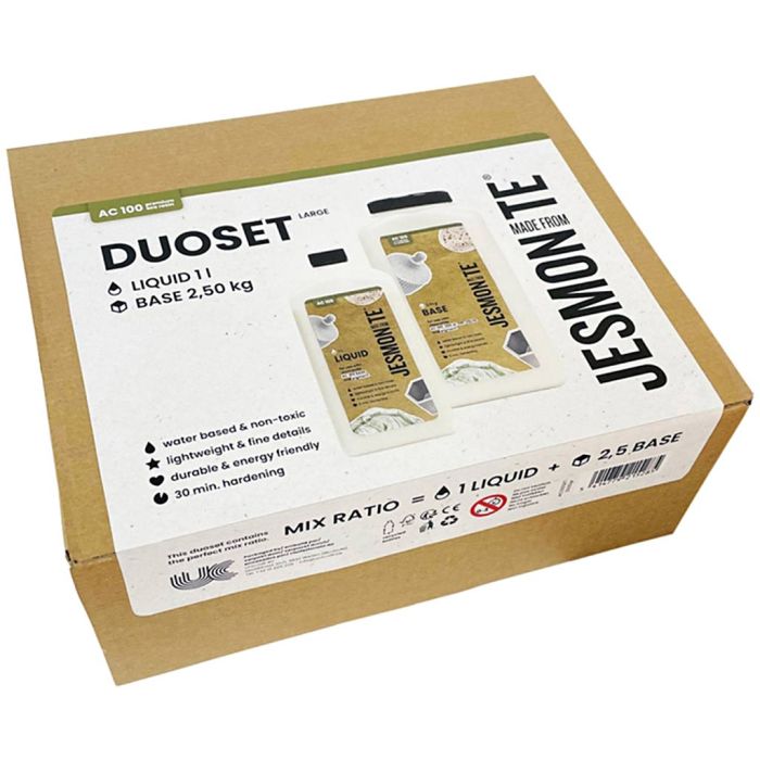 Jesmonite AC 100 Base Liquid - Pulverbase, 2.5 kg/ 1 pk.