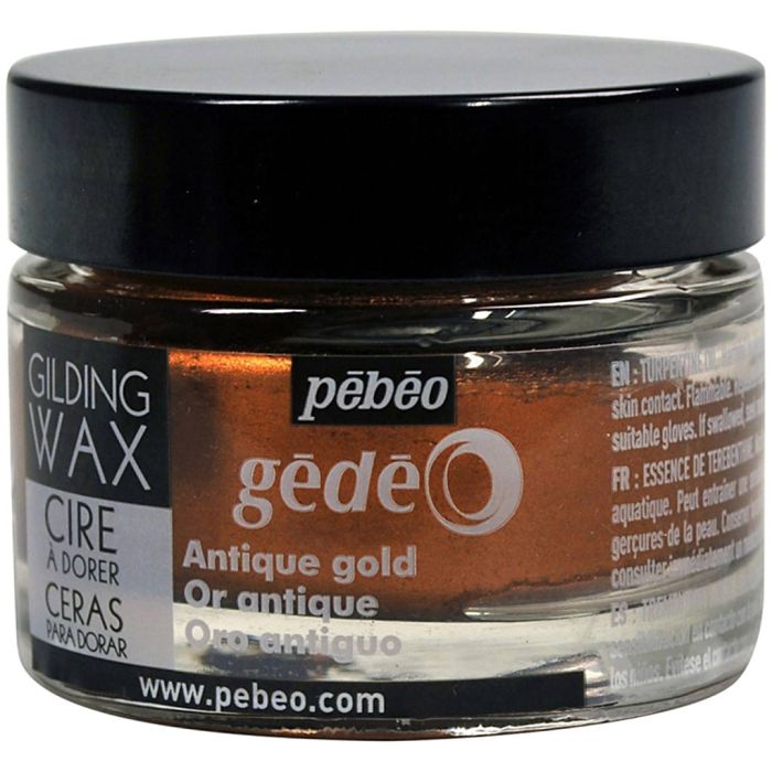 Pébéo Forgyldningsvoks, antik guld, 30 ml/ 1 ds.