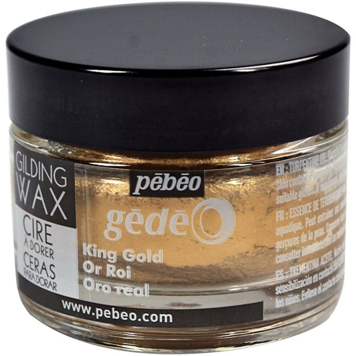 Pébéo Forgyldningsvoks, guld, 30 ml/ 1 ds.