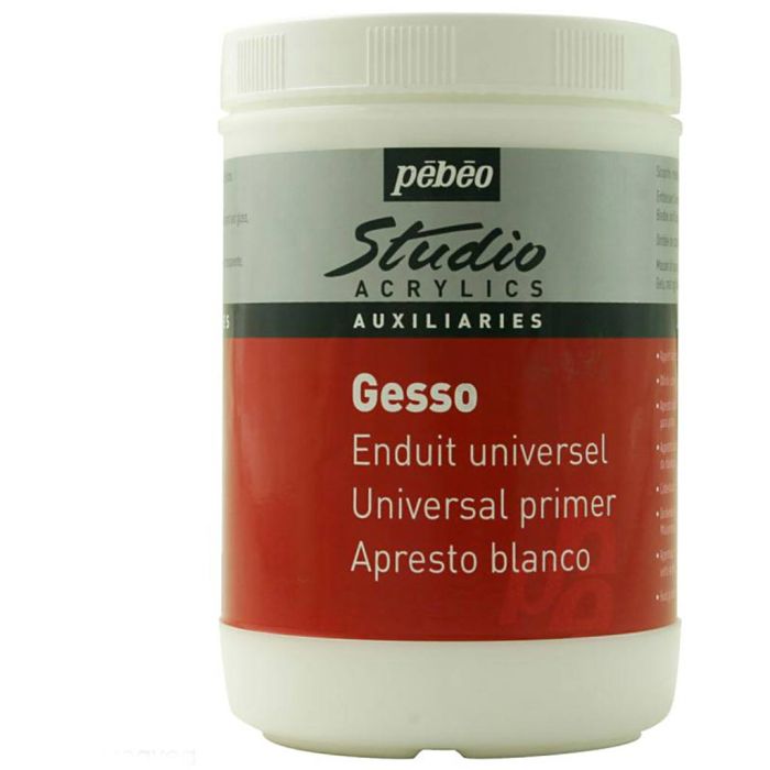 Pébéo Studio Gesso, hvid, 1000 ml/ 1 pk.