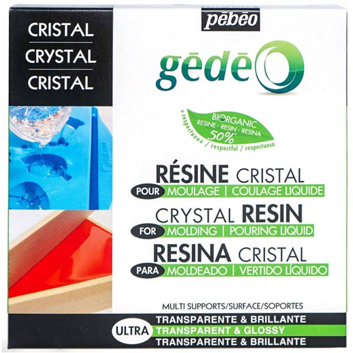 Organic Crystal Resin Sæt, 300 ml/ 1 pk.