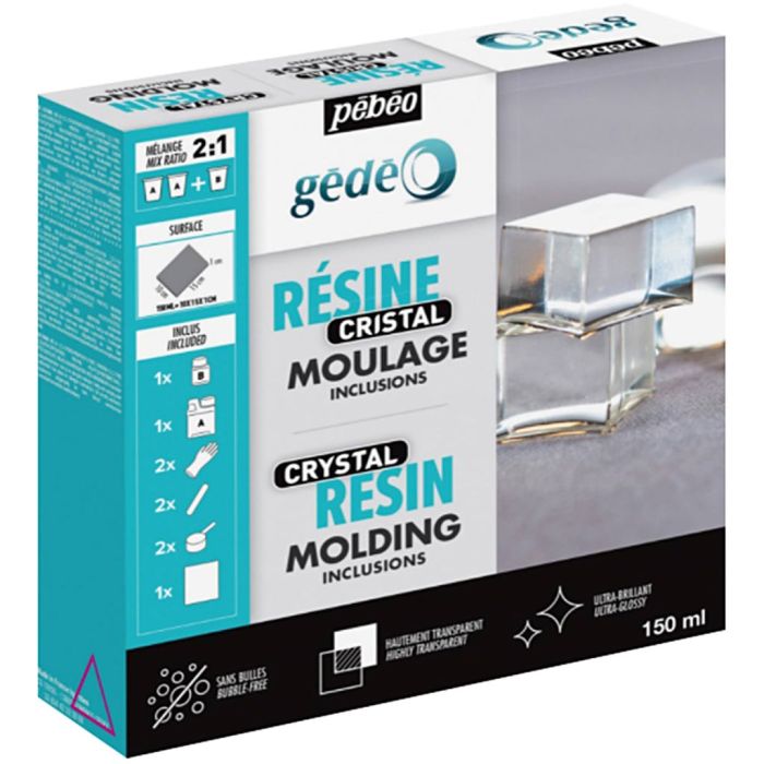 Gédéo Resin - Krystalsæt, 150 ml/ 1 pk.