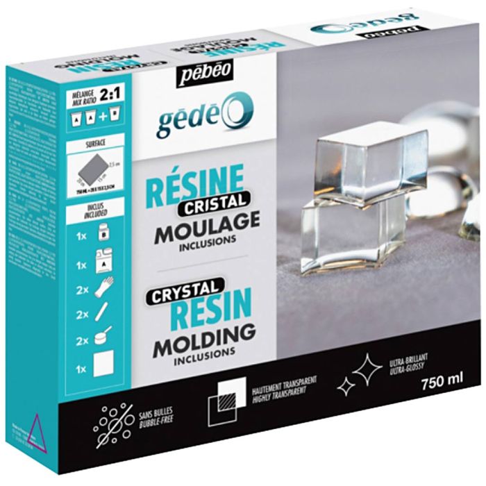 Gédéo Resin - Krystalsæt, 750 ml/ 1 pk.