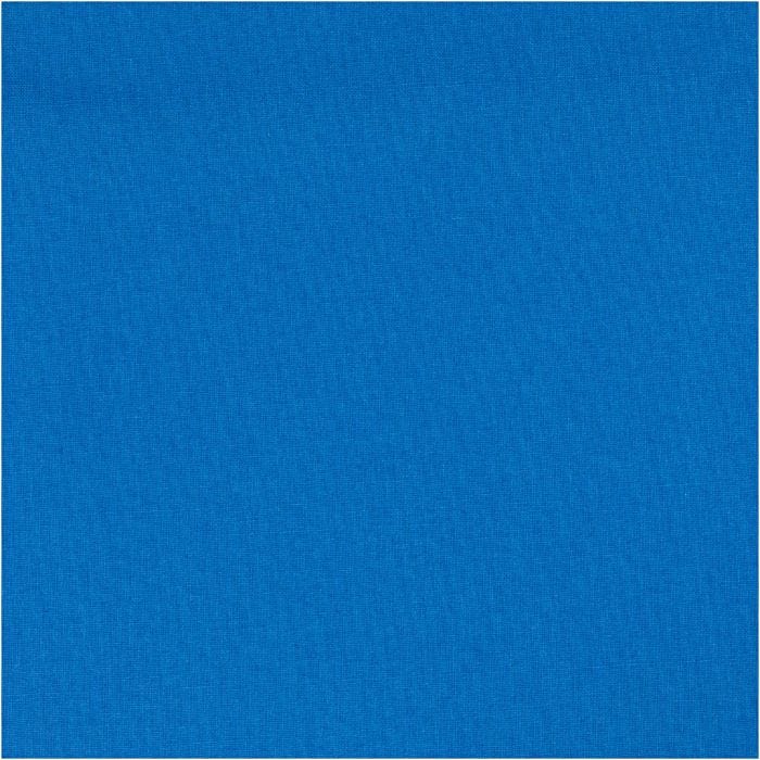 Stof, B: 145 cm, 140 g, blå, 5 m/ 1 pk.