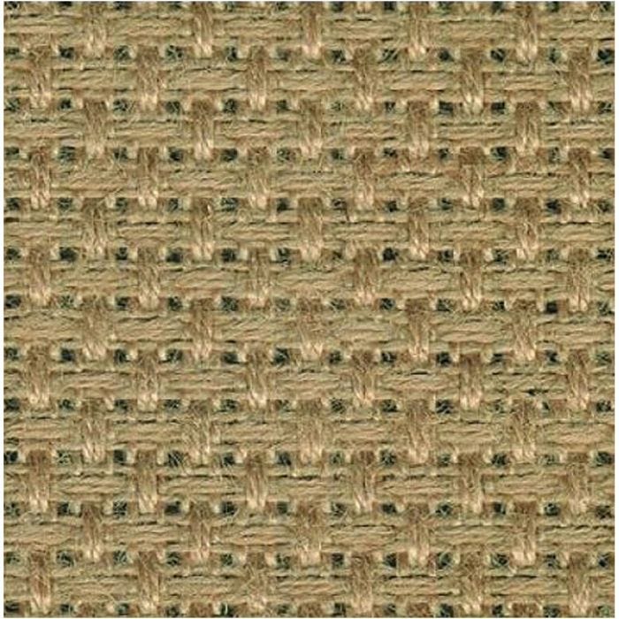 Aida jute broderistof, 140 cm, natur, 3m/ 1 pk.