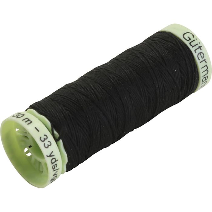 Knaptråd, sort, 30 m/ 1 rl.