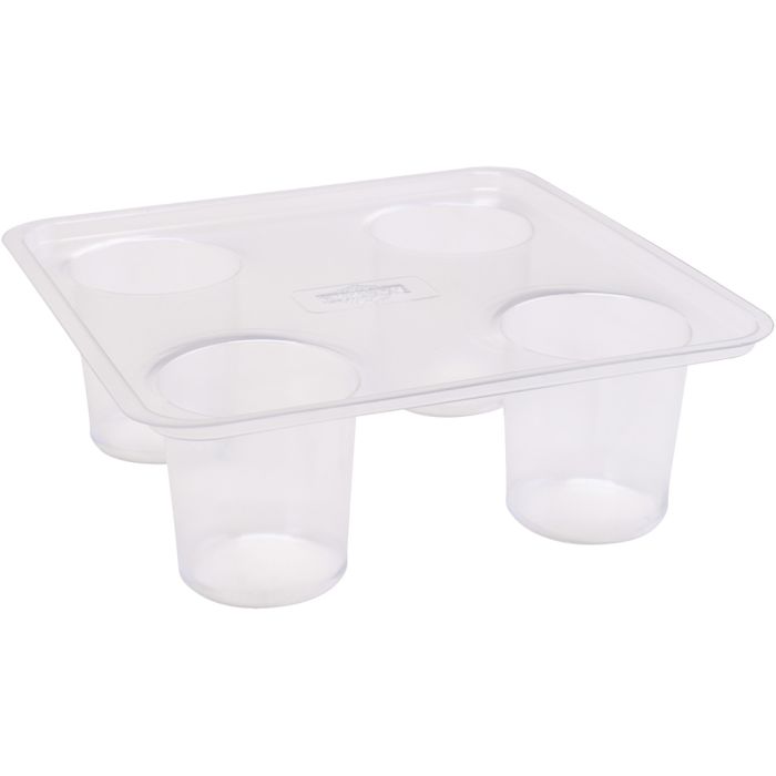 Støbeforme til lys, cylinder, H: 4,8 cm, diam. 4,4 cm, 4 stk./ 1 pk.