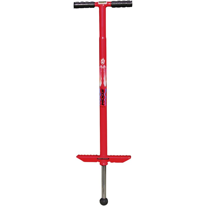 Kængurustylter, Alder op til 7 år, L: 100 cm, rød, 1 stk.